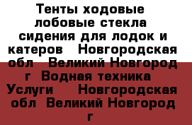 Тенты ходовые, лобовые стекла, сидения для лодок и катеров - Новгородская обл., Великий Новгород г. Водная техника » Услуги   . Новгородская обл.,Великий Новгород г.
